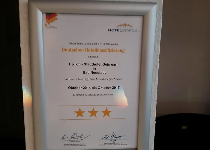 Stadthotel Geis Hotel Bad Neustadt an der Saale